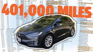 This Tesla Model X Has Driven Over 400,000 Miles. Here Are All The Parts That Had To Be Replaced